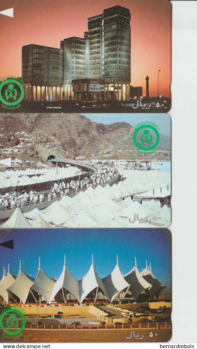 BB09 - 3 CARTES MAGNETIQUES D'ARABIE SAOUDITE, Pour 2 Euros - Saudi Arabia