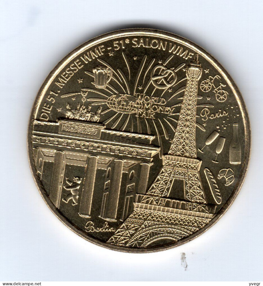 Jeton, Médaille Touristique De La Monnaie De Paris - Allemagne - 51° Salon WMF - 2024