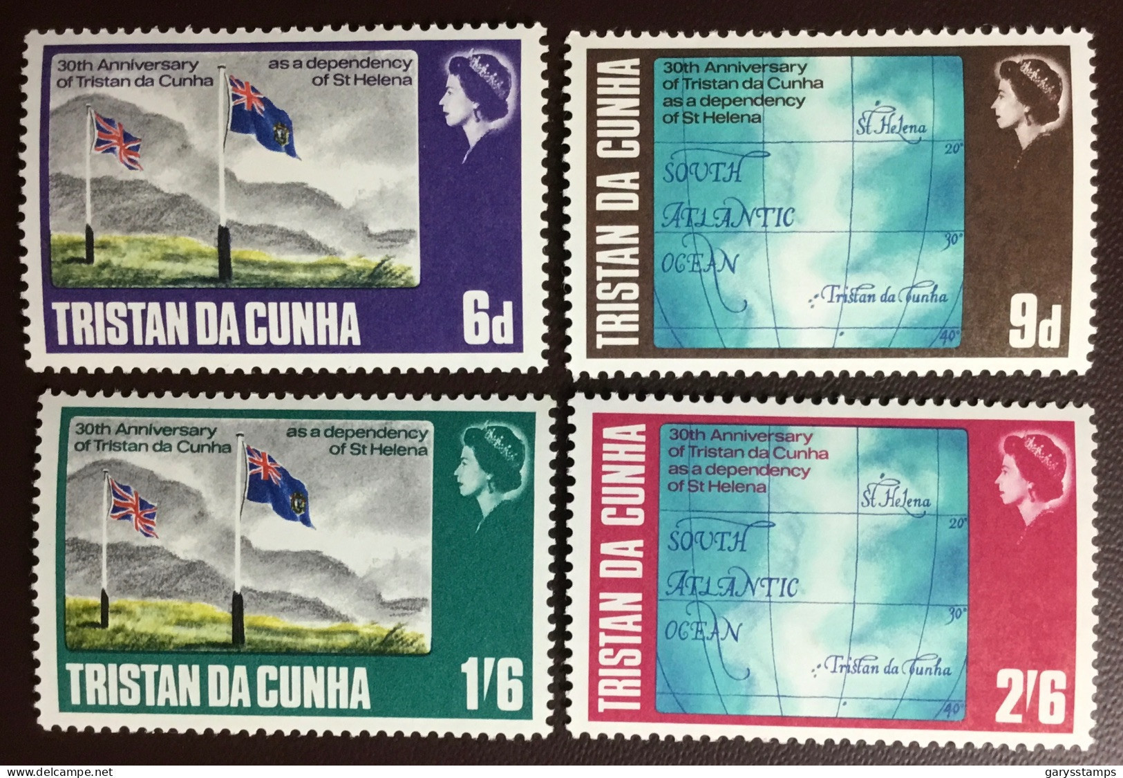 Tristan Da Cunha 1968 Dependency Anniversary MNH - Tristan Da Cunha