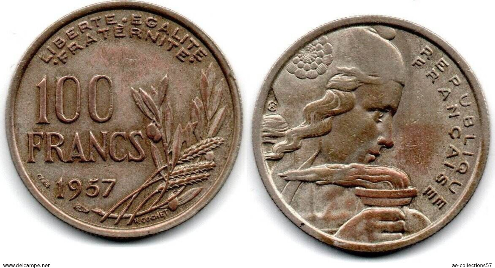 MA 31390 / France - Frankreich 100 Francs 1957 TTB+ - 100 Francs