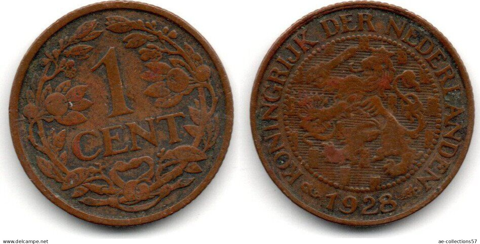 MA 31514   / Pays Bas - Netherlands - Niederlande 1 Cent 1928 TB+ - 1815-1840 : Willem I