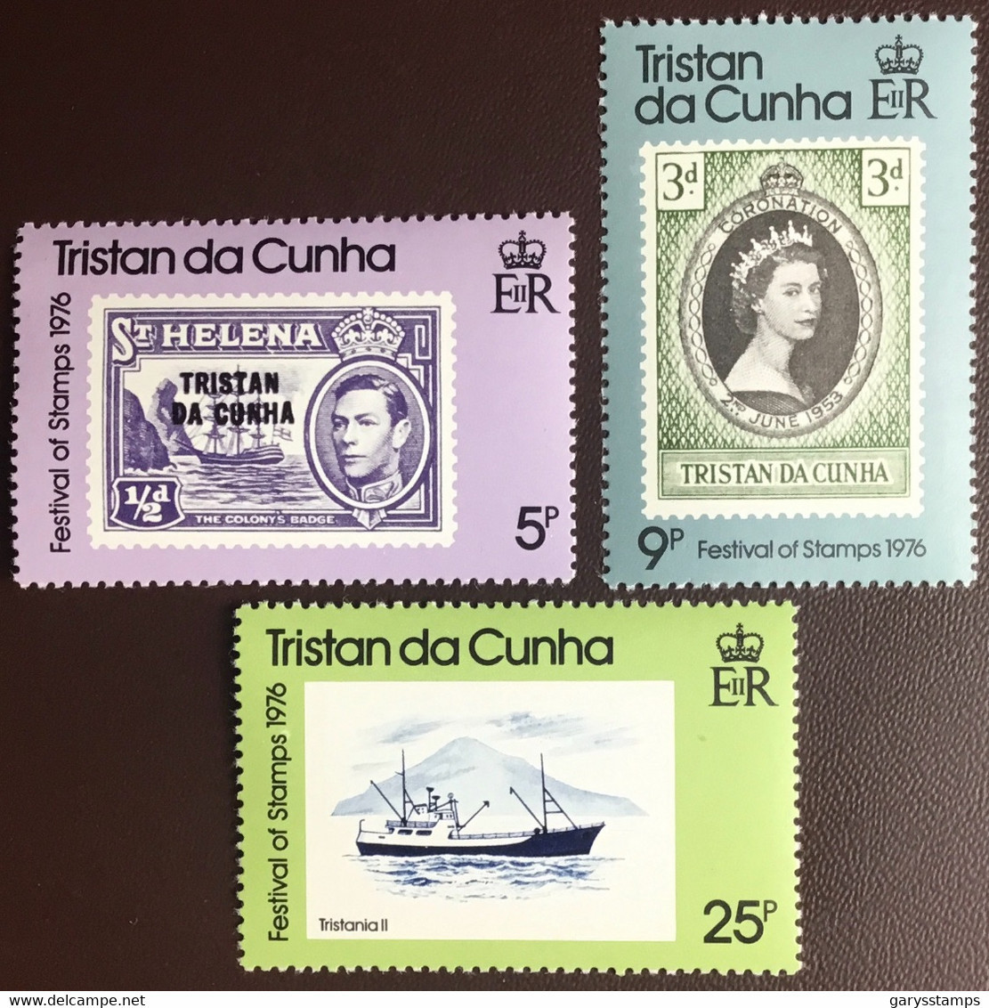Tristan Da Cunha 1976 Festival Of Stamps MNH - Tristan Da Cunha