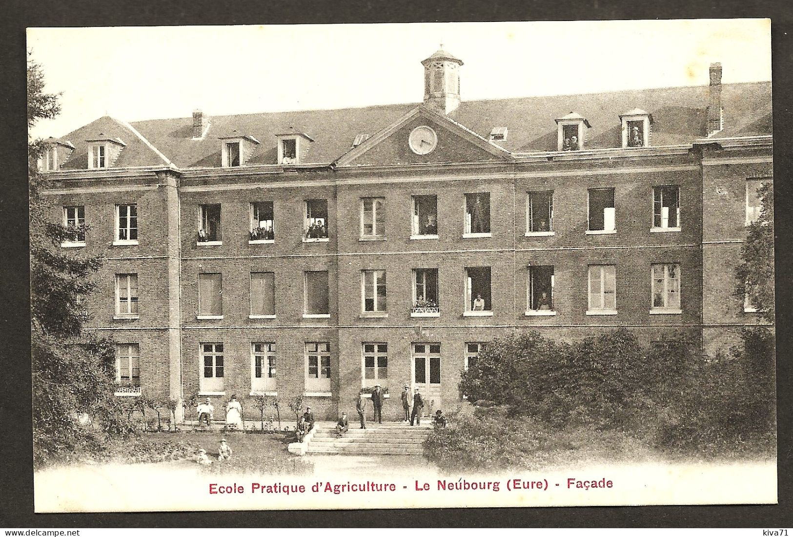 LE NEUBOURG     " Ecole Pratique D'Agriculture - La Façade "   1910 Neuve Animée - Le Neubourg