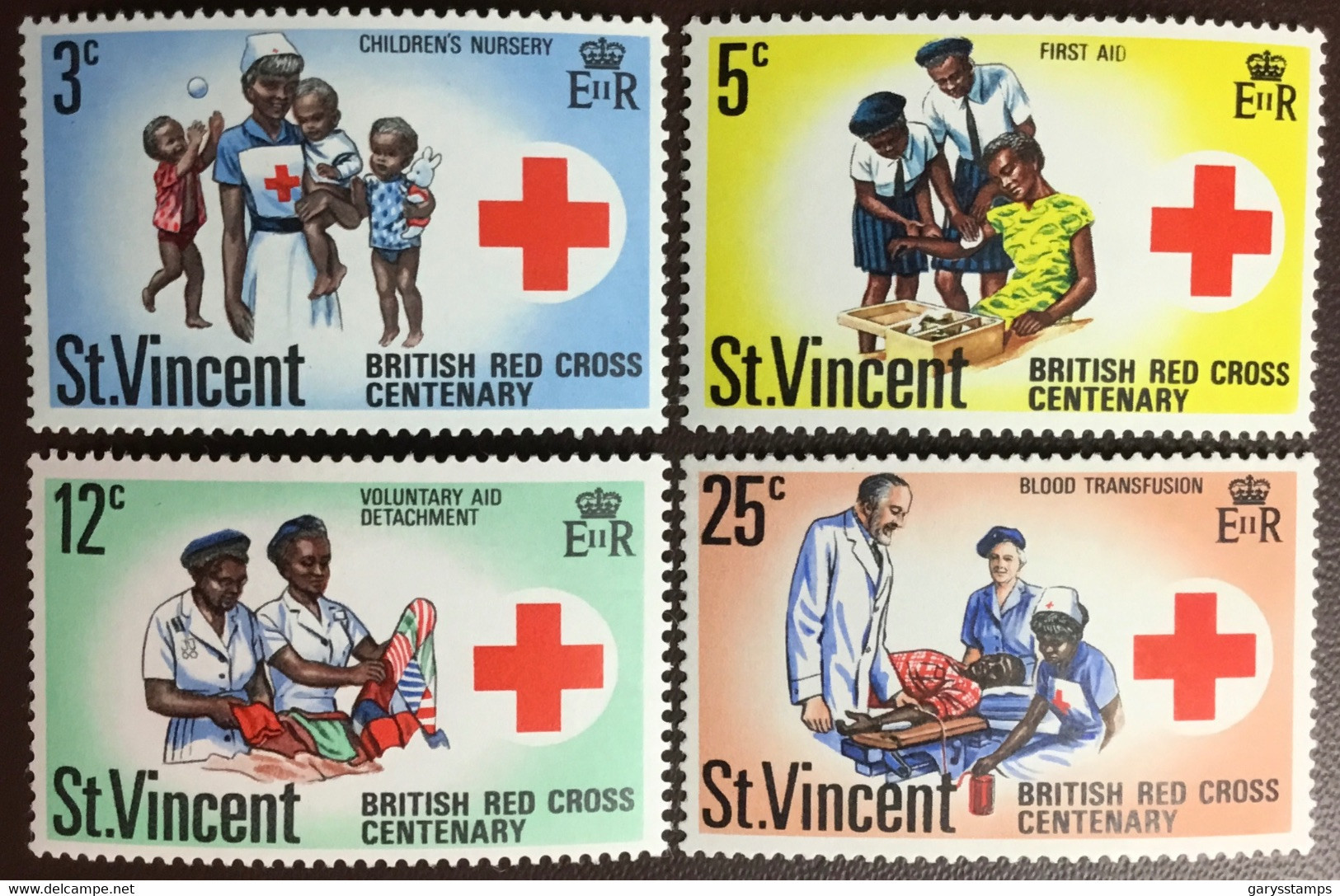 St Vincent 1970 Red Cross MNH - St.Vincent (...-1979)