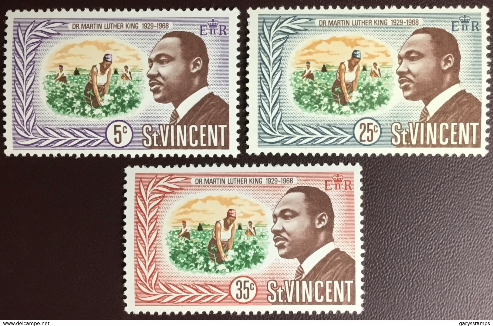 St Vincent 1968 Martin Luther King MNH - St.Vincent (...-1979)