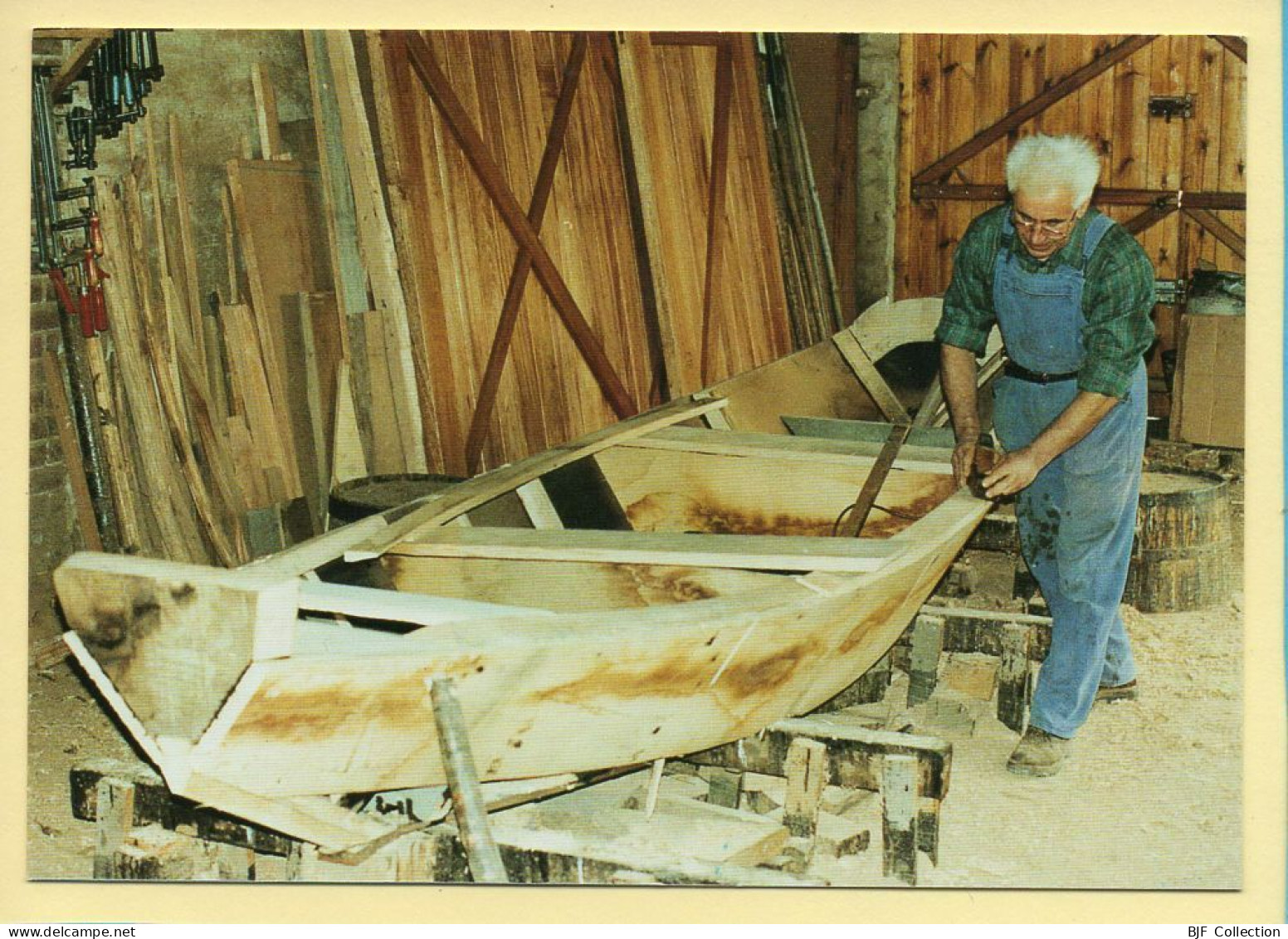 Gérard COLIN Menuisier Construit Une Barque / Saint-Omer (62) (Francis LEROUX) N° 15 - MUTH - 300 Ex - Artisanat