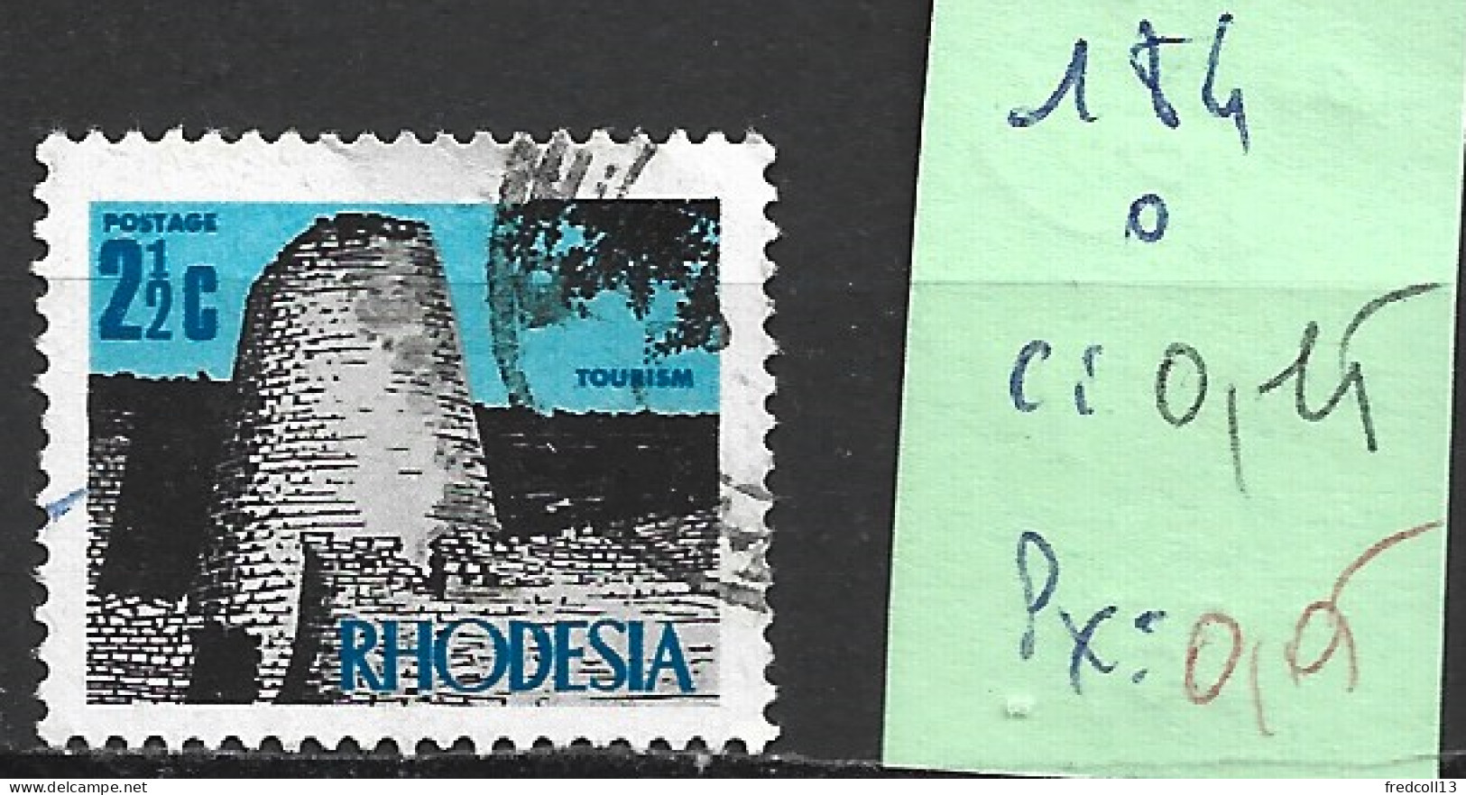 RHODESIE DU SUD 184 Oblitéré Côte 0.15 € - Zuid-Rhodesië (...-1964)