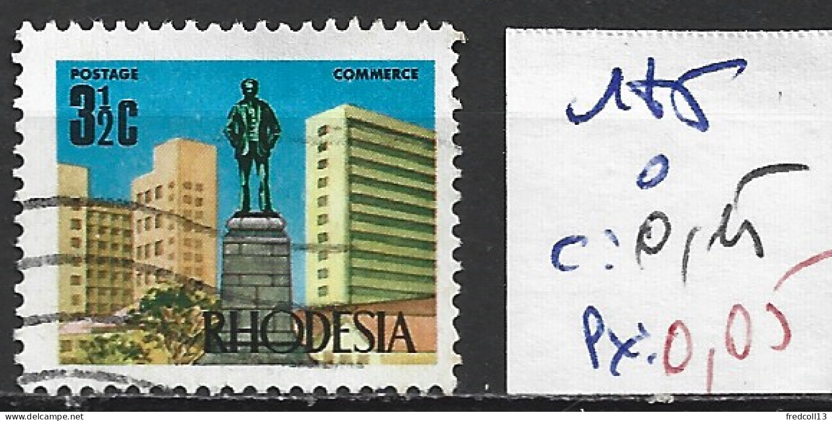 RHODESIE DU SUD 185 Oblitéré Côte 0.15 € - Southern Rhodesia (...-1964)