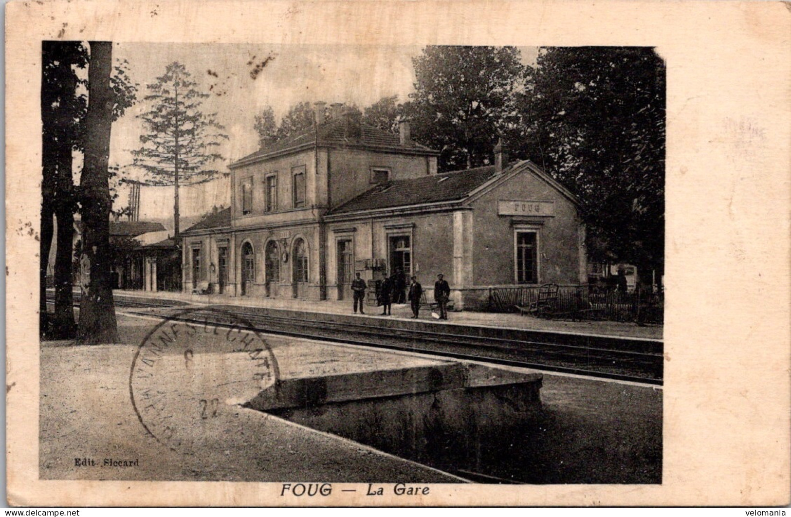 S15746 Cpa 54 Foug - La Gare - Foug