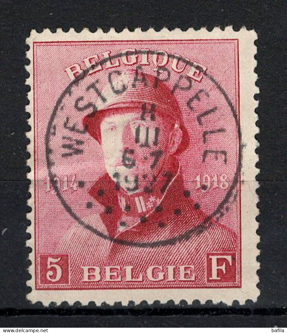 BELGIE: COB 177 GESTEMPELD. - 1919-1920  Cascos De Trinchera