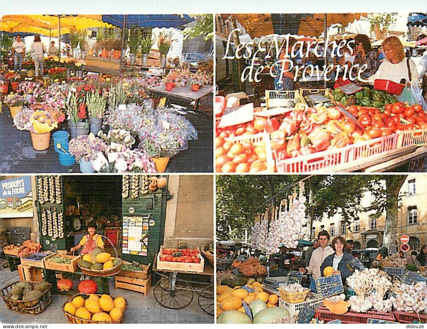 Marches - Les Marchés De Provence - Multivues - CPM - Voir Scans Recto-Verso - Markets