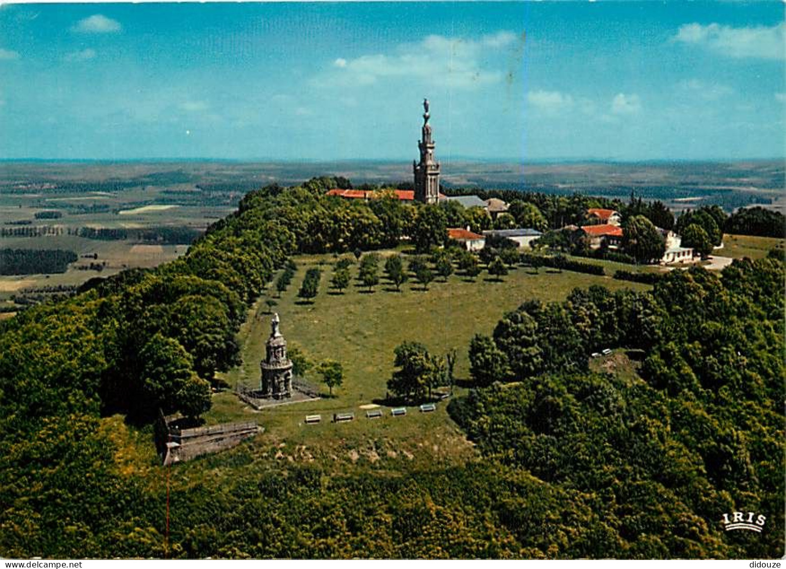 54 - Vezelise - Pèlerinage De Notre Dame De Sion - Vue Générale - Le Calvaire Saint-Joseph Et La Basilique - Carte Neuve - Vezelise