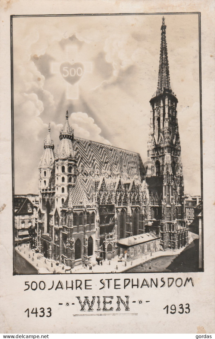 Austria - Wien - Vienna - 500 Jahre Stephansdom - Églises