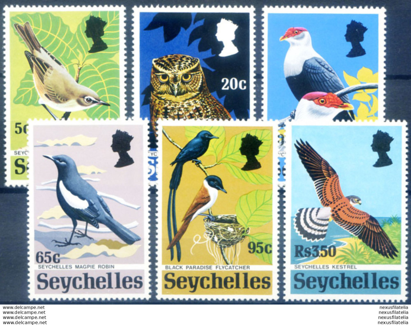 Fauna. Uccelli 1972. - Seychelles (1976-...)