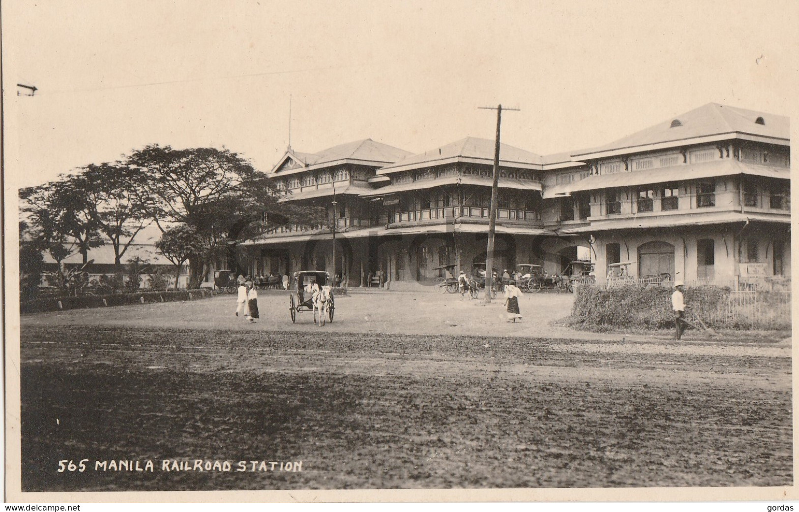 Philippines - Manila - Railroad Station - Bahnhof - Philippinen