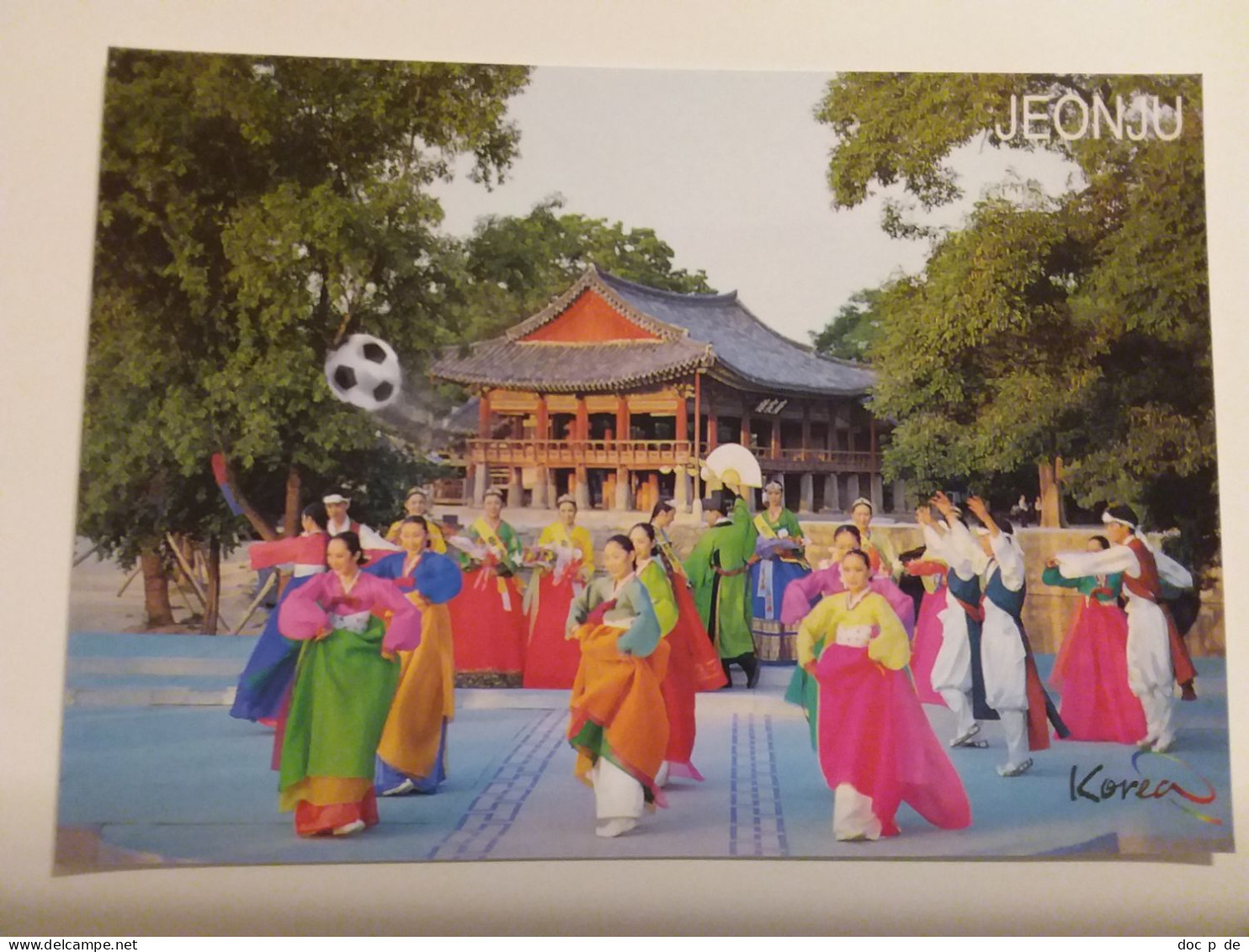 South Korea  - Jeonju - Soccer World Cup 2002 - Trachten Costume - Corée Du Sud
