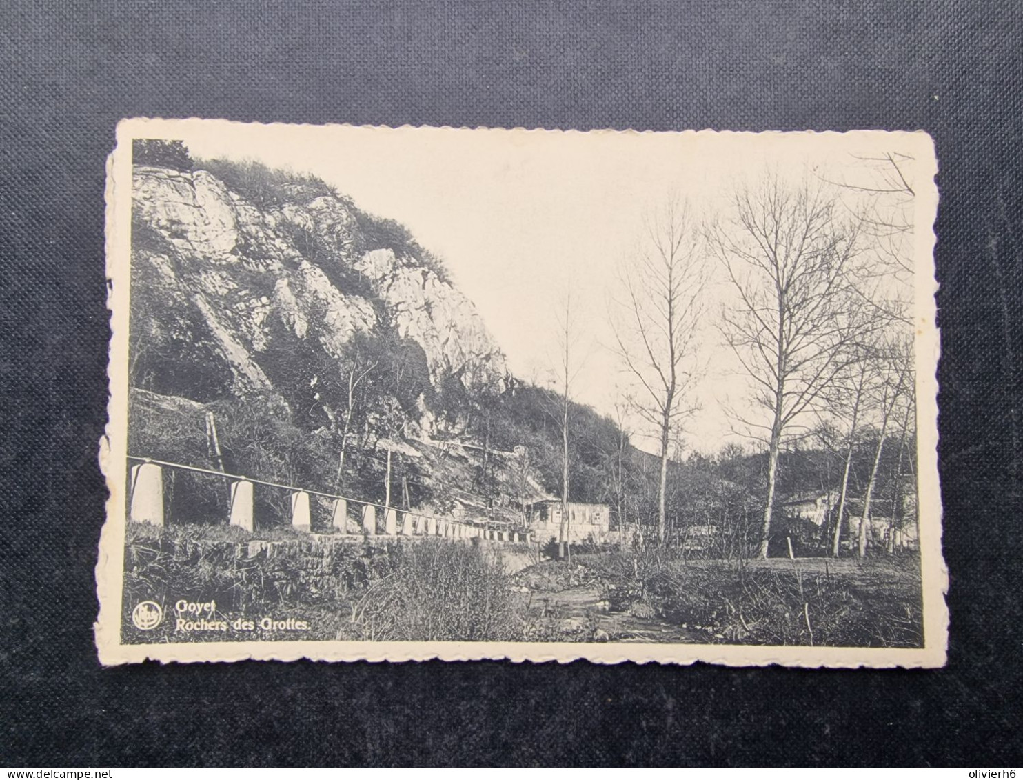 CP BELGIQUE (V1619) GOYET (2 Vues) Rochers Des Grottes Grottes Et Cavernes Préhistoriques De Goyet Moset - Gesves