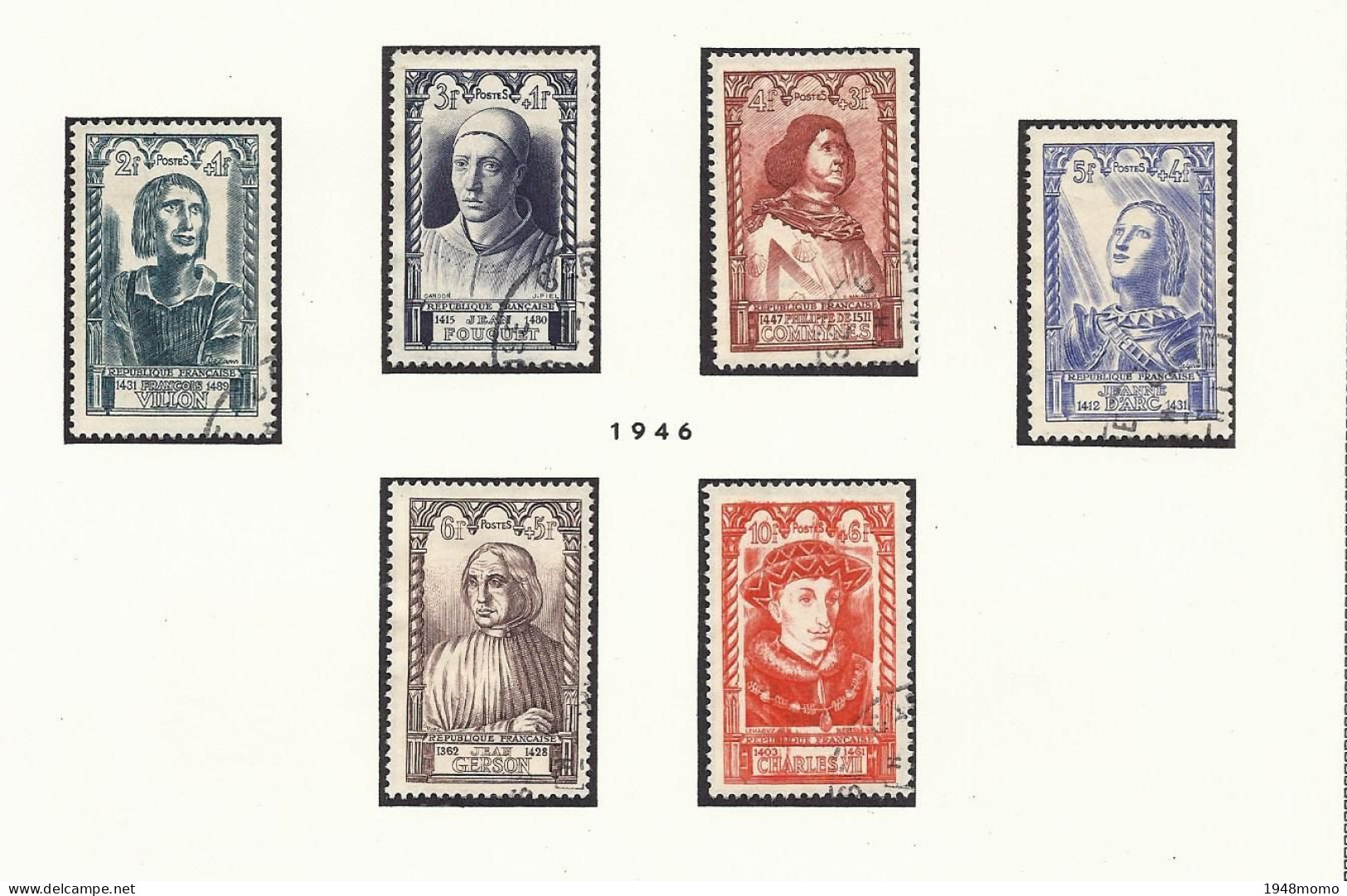 N° 765 à 770 - Used Stamps