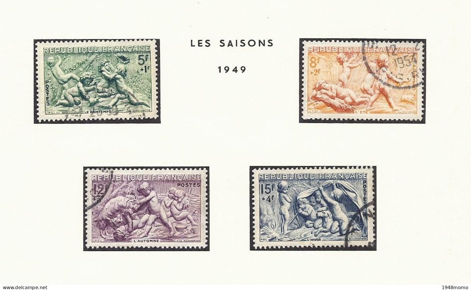 N° 859 à 862 - Used Stamps
