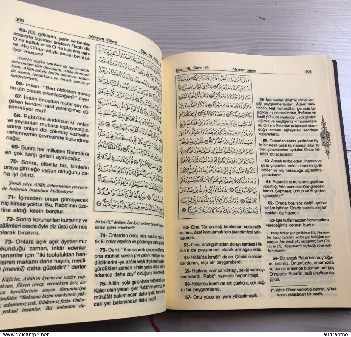 Livre Turc Kur'an-i Kerim Ve Yuge Meali Prof Dr Suleyman Ates Istambul 1975 - Signification Du Coran Et Yuge - Práctico