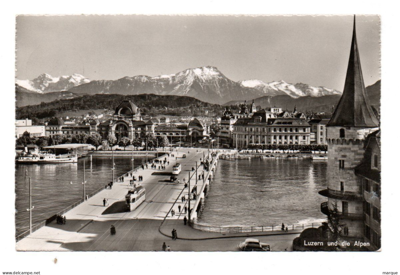 Cpsm N° 11003 LUZERN Und Die Alpen - Lucerne