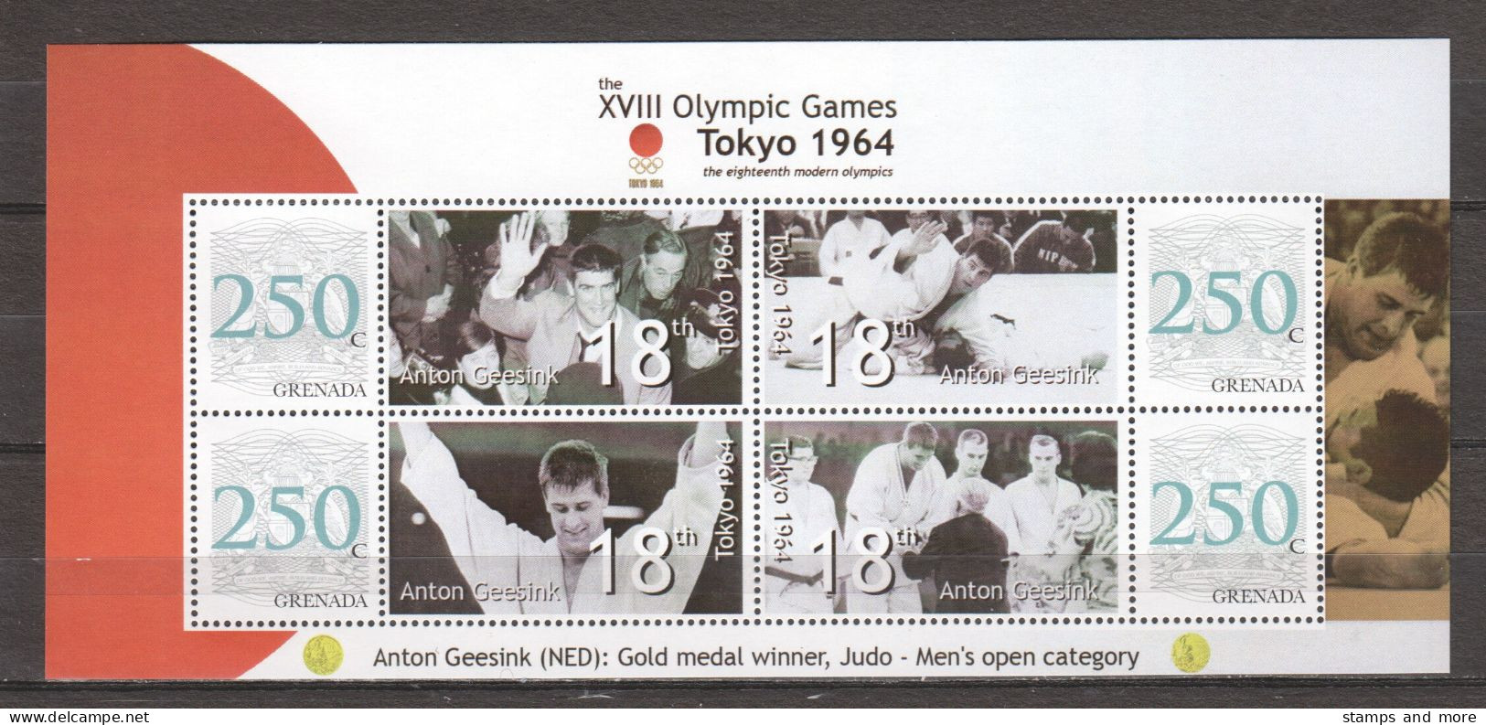 Grenada -  SUMMER OLYMPICS TOKYO 1964 - Set 1 Of 2 MNH Sheets - Estate 1964: Tokio