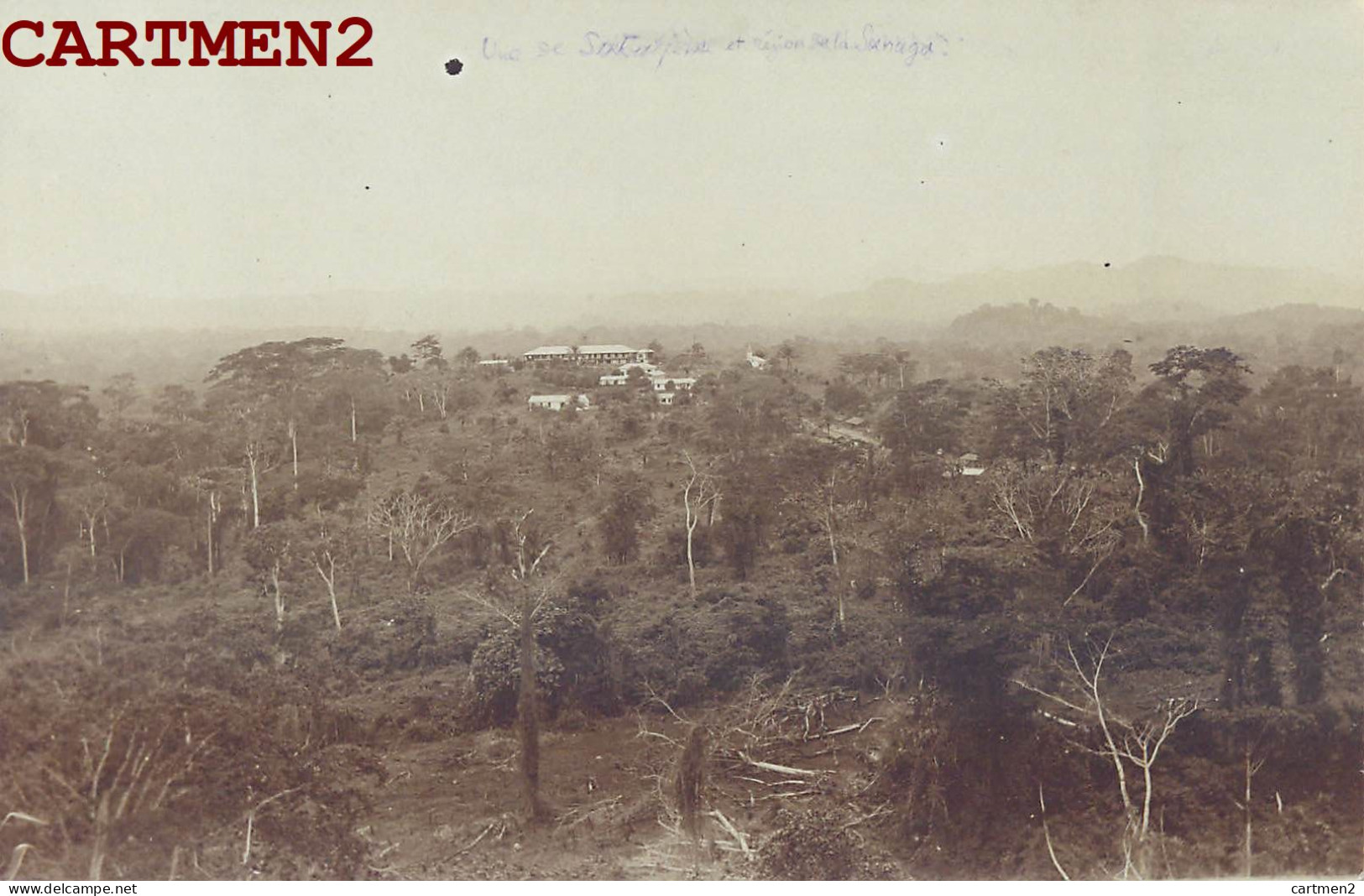 CARTE PHOTO : CAMEROUN VUE SUR SRIKATJENE RGION DE LA SANAGA KAMERUN MALI AFRIQUE AFRICA AFRIKA - Cameroun