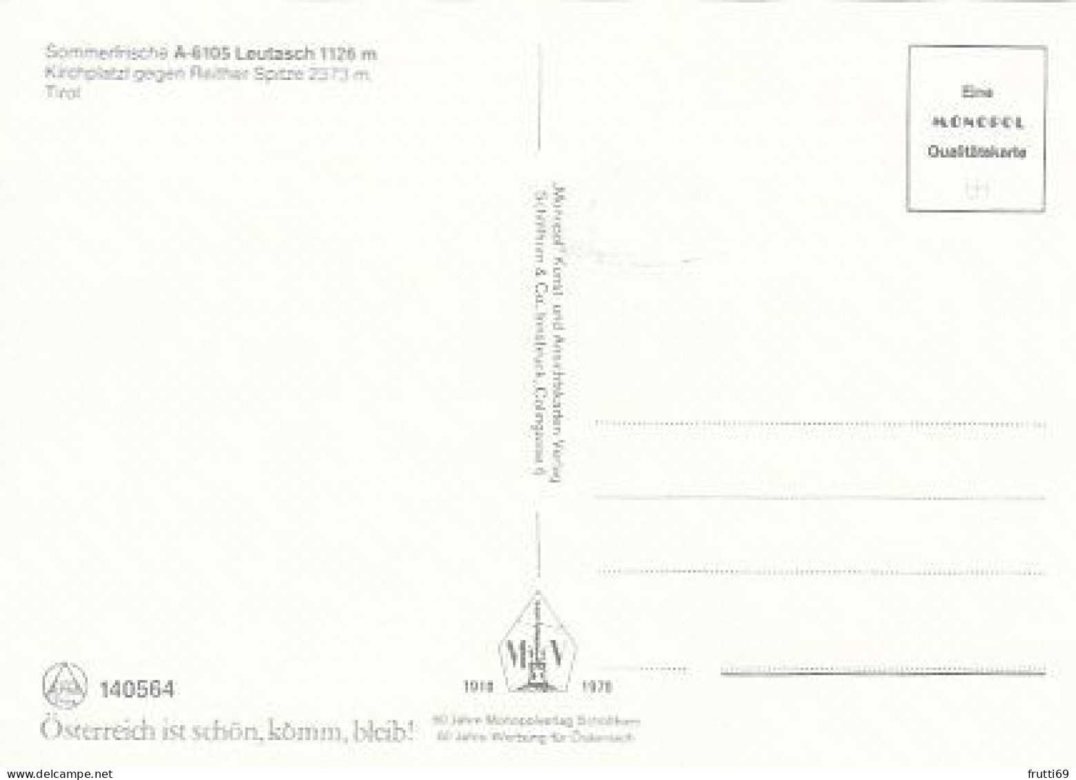 AK 209453 AUSTRIA - Leutasch - Kirchplatzl Gegen Reither Spitze - Leutasch