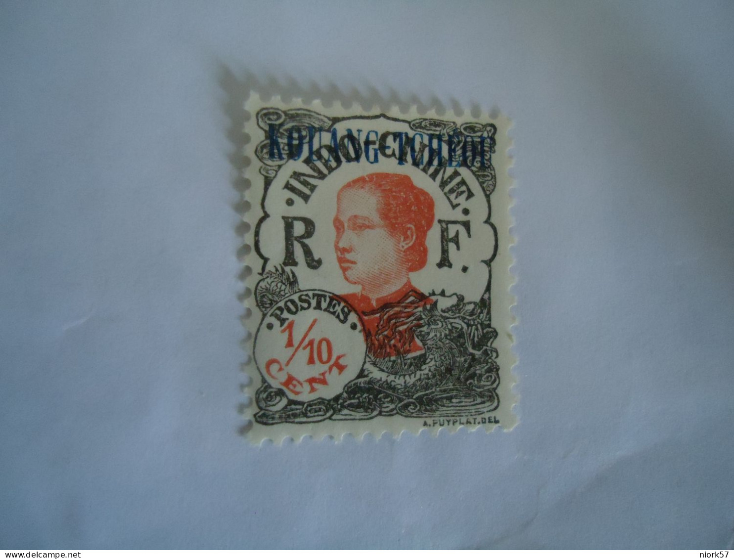 INDOCHINE    MLN   KUANG  TCEAOU  OVERPRINT STAMPS - Andere & Zonder Classificatie