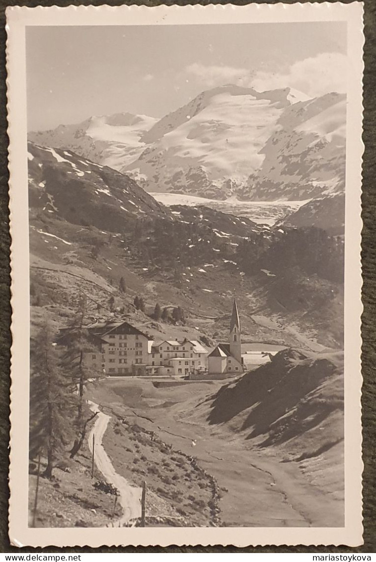 1942. Obergurgl 1930m. Das Höchst Gelegene Kirchdorf.Groß Deutschland - Sölden