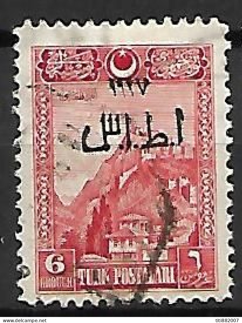 TURQUIE    -   1927 .   Y&T N° 714 Oblitéré. - Used Stamps