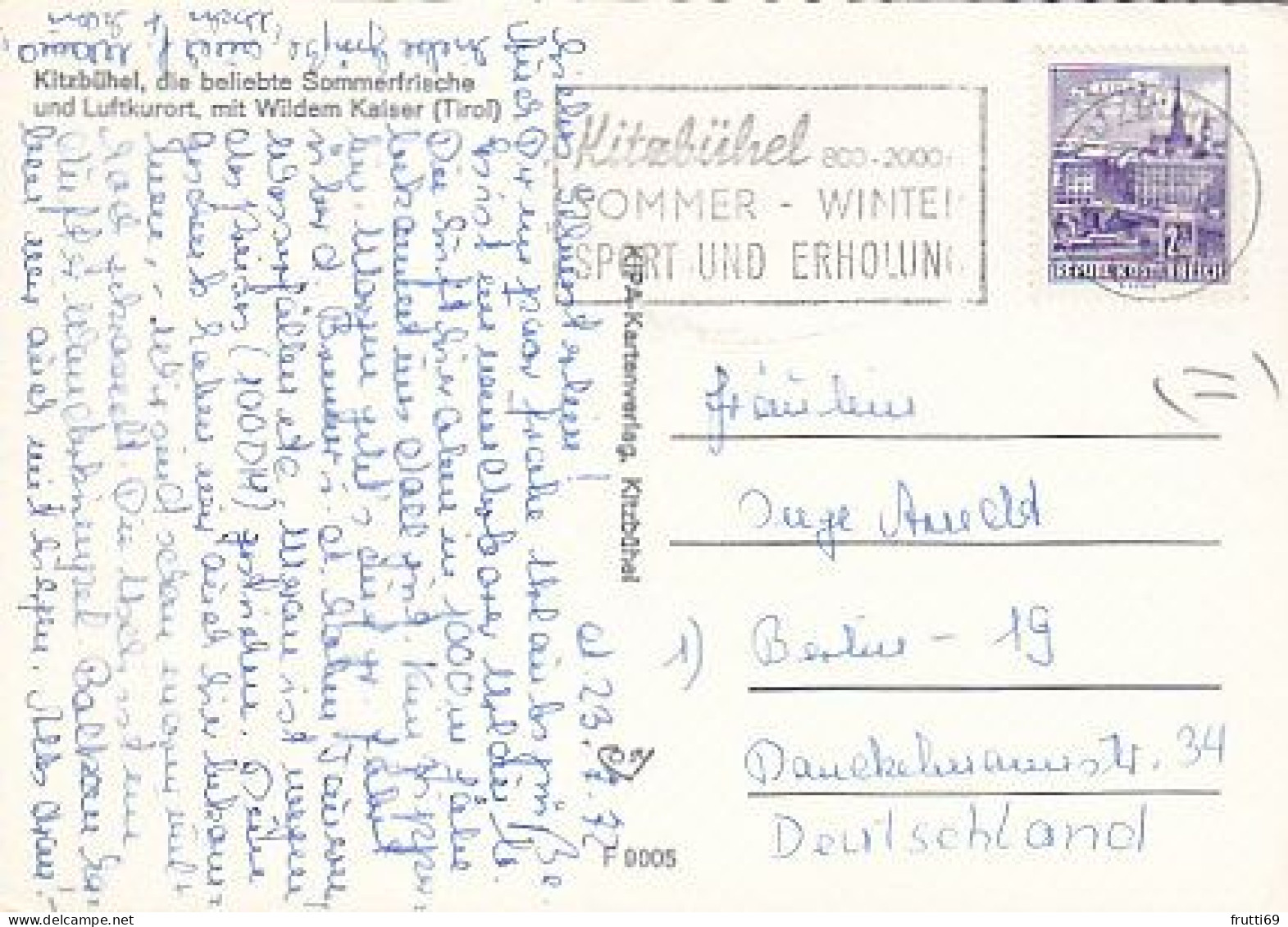 AK 209458 AUSTRIA - Kitzbühel - Kitzbühel