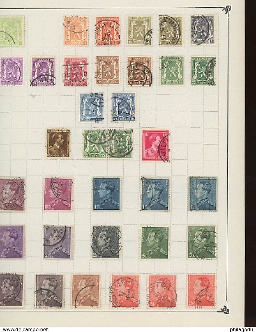 Entre 401 Et 488  Ø. Y&T.        Cote. 154-€.  Timbres Choisis - Usati