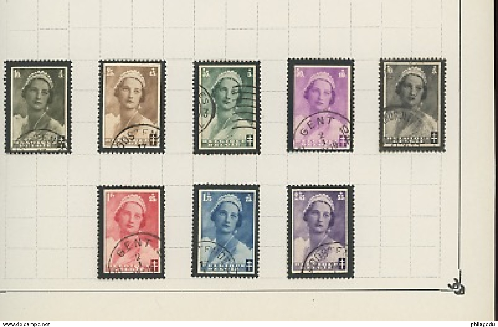 entre 401 et 488  Ø. Y&T.        cote. 154-€.  timbres choisis