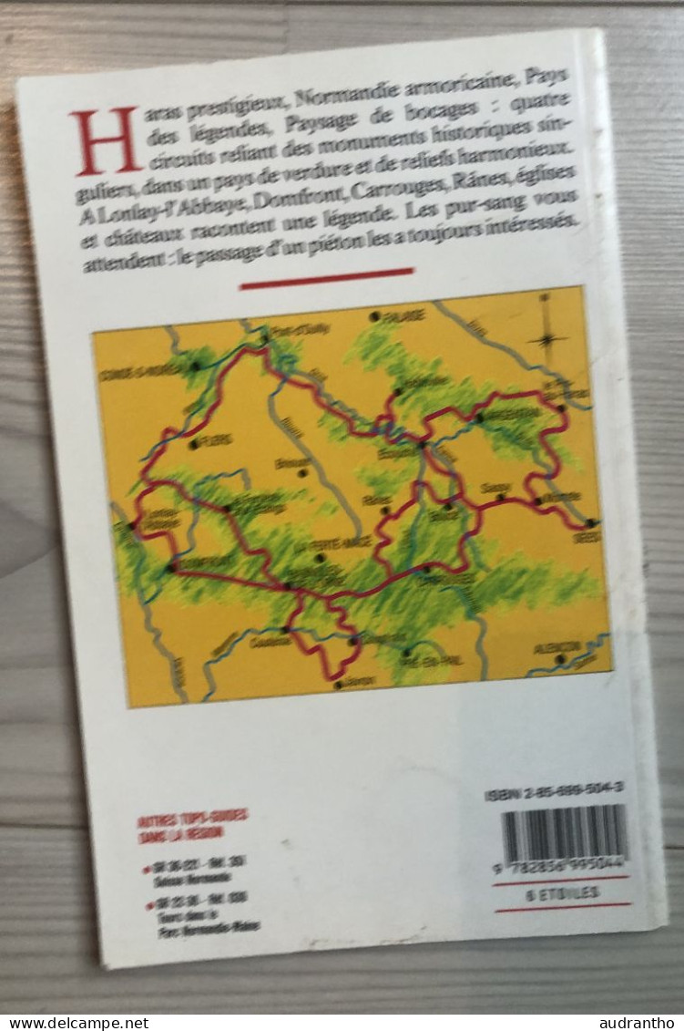 HARAS ET CHATEAUX EN NORMANDIE-MAINE GR-22-36 Topo Guide Des Sentiers 1991 - Normandie