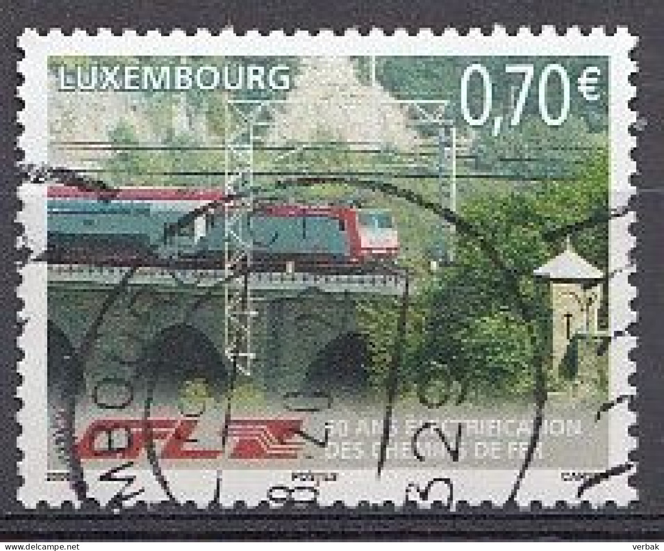 Luxembourg 2006  Mi.nr.:1705 Eisenbahnen  Oblitérés / Used / Gestempeld - Usados