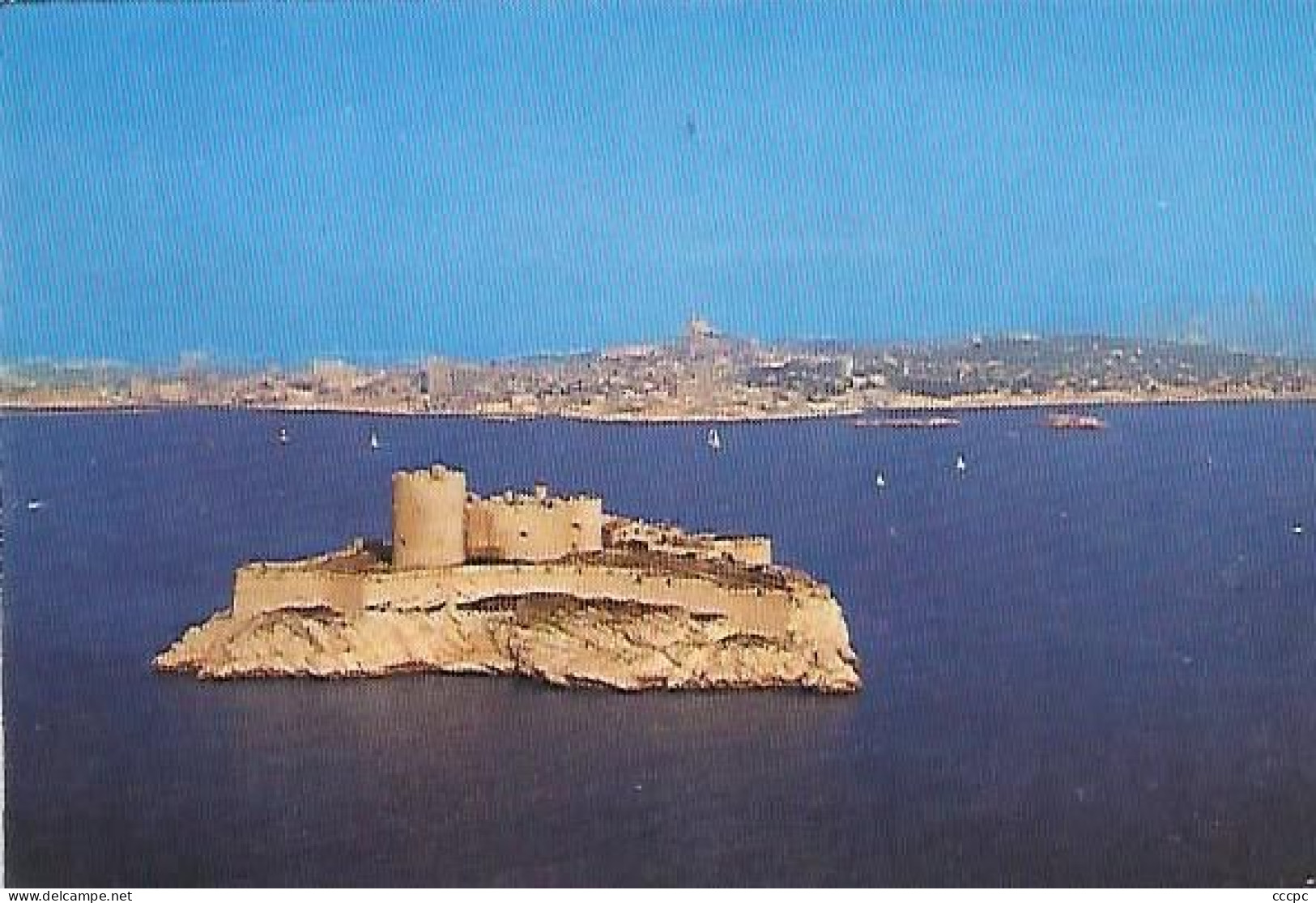 Cachet Trappes 78 Sur CPM Marseille - Vue Aérienne Du Château D'If - Seals Of Generality