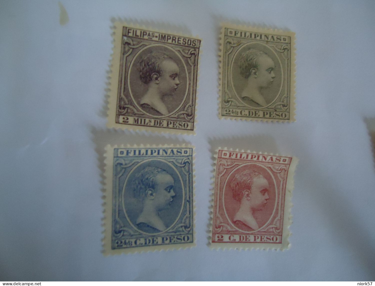 PHILIPPINES  MLN  4   STAMPS QUENN  BABYS - Filippine