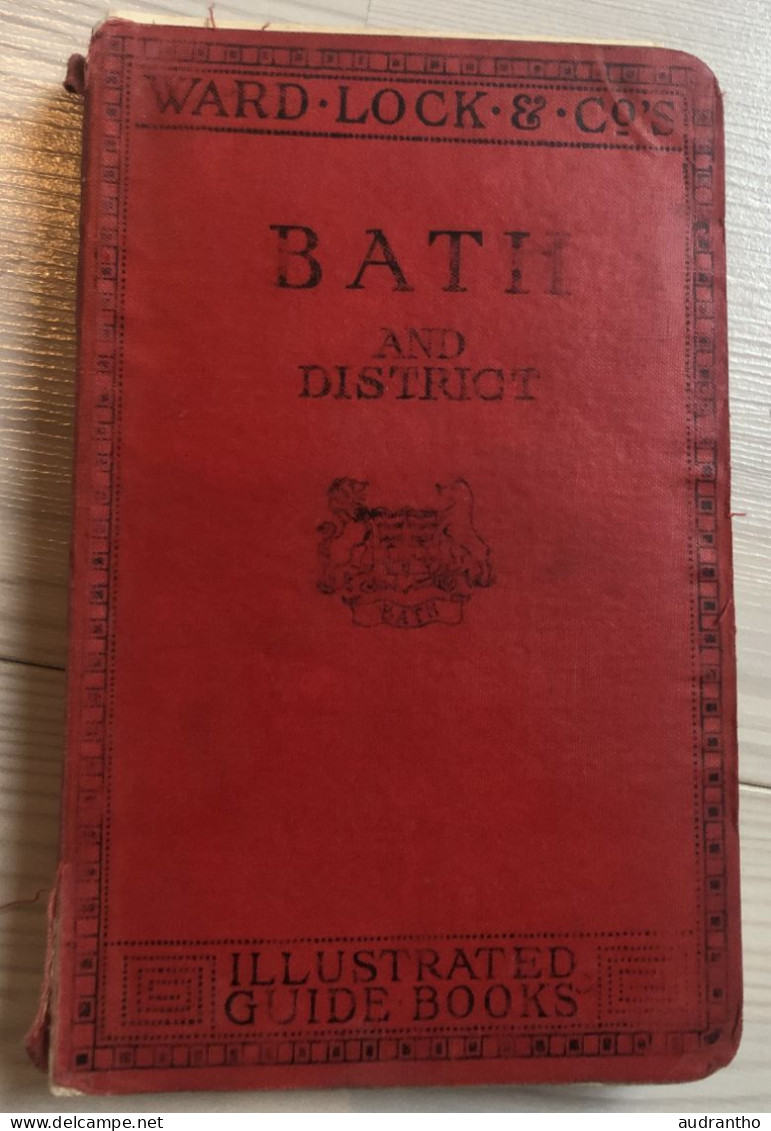 Guide BATH AND DISTRICT Ward-lock & Co Plans Et Cartes Photos - Cultural