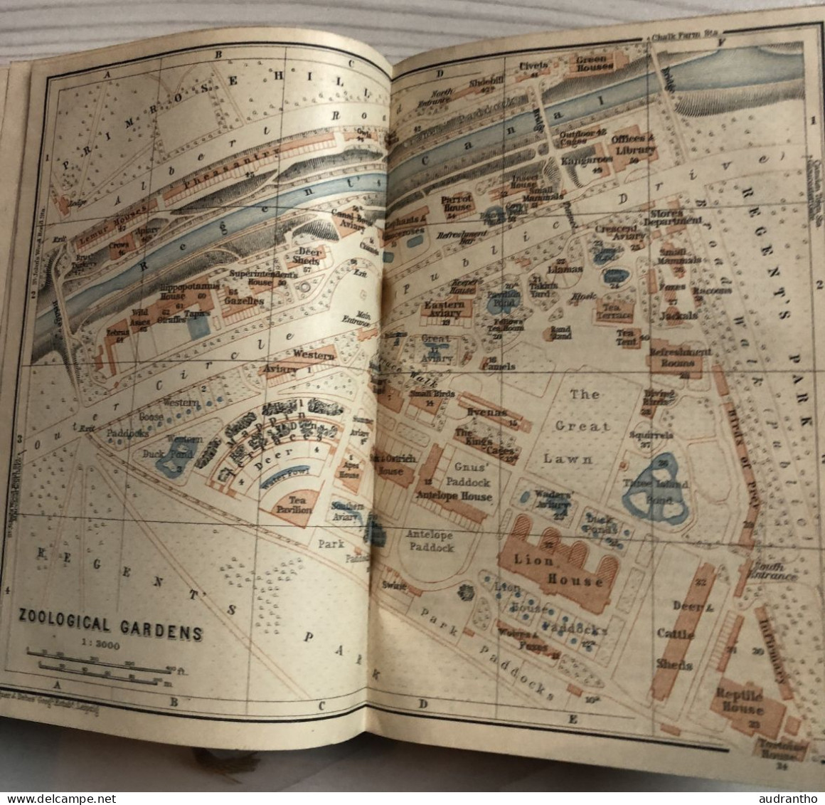 guide Bedeker's LONDON AND IT'S ENVIRONS by karl Baedeker 1915 Handbook for Travellers