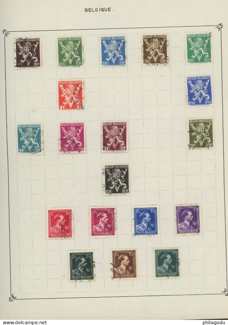 1944-1953  Ø. Y&T.        Cote. ? -€.  Timbres Choisis - Used Stamps