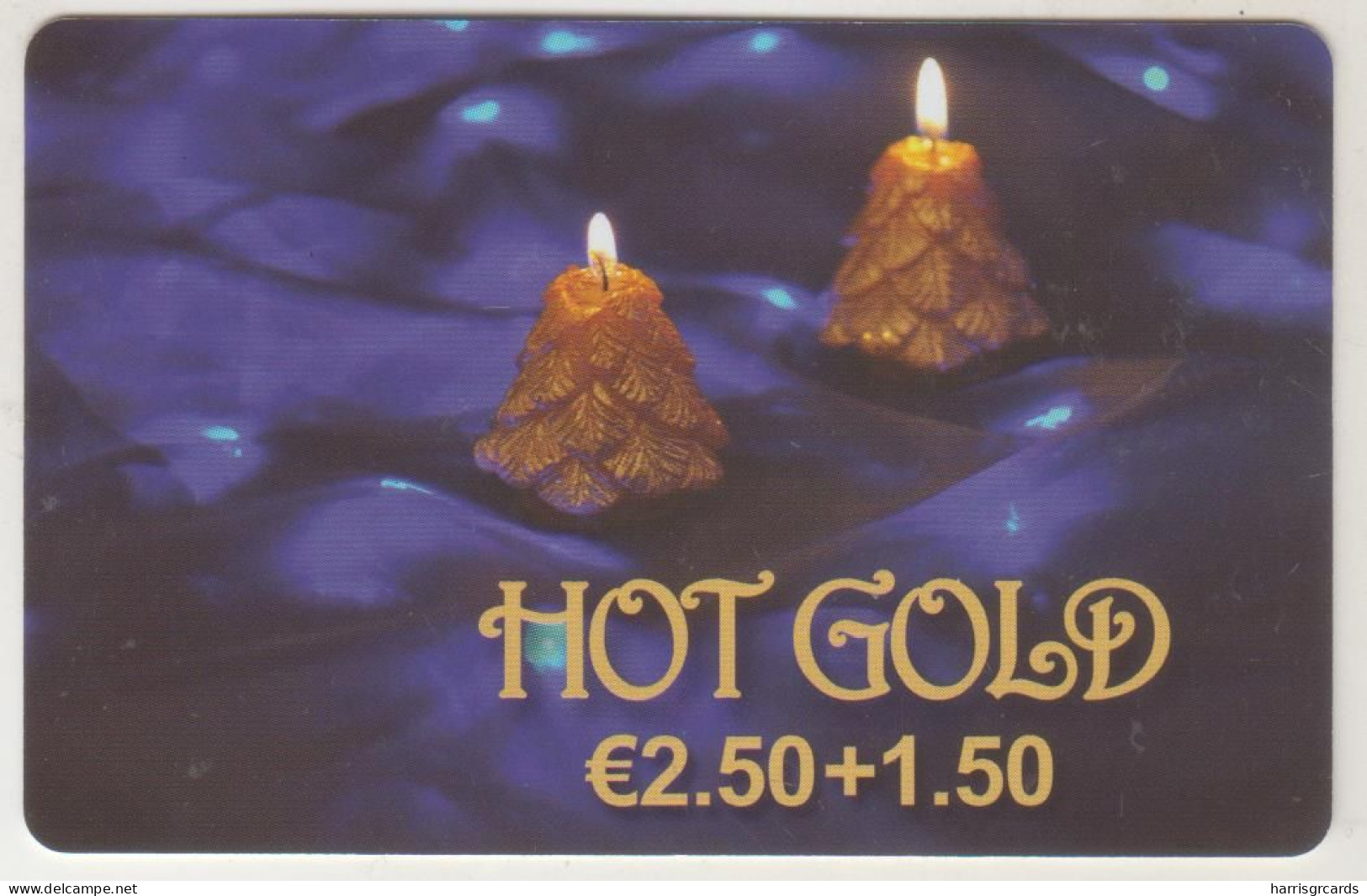 GERMANY - Hot Gold (Candles) (2.50€+1.50€) , Prepaid Card , Used - GSM, Voorafbetaald & Herlaadbare Kaarten