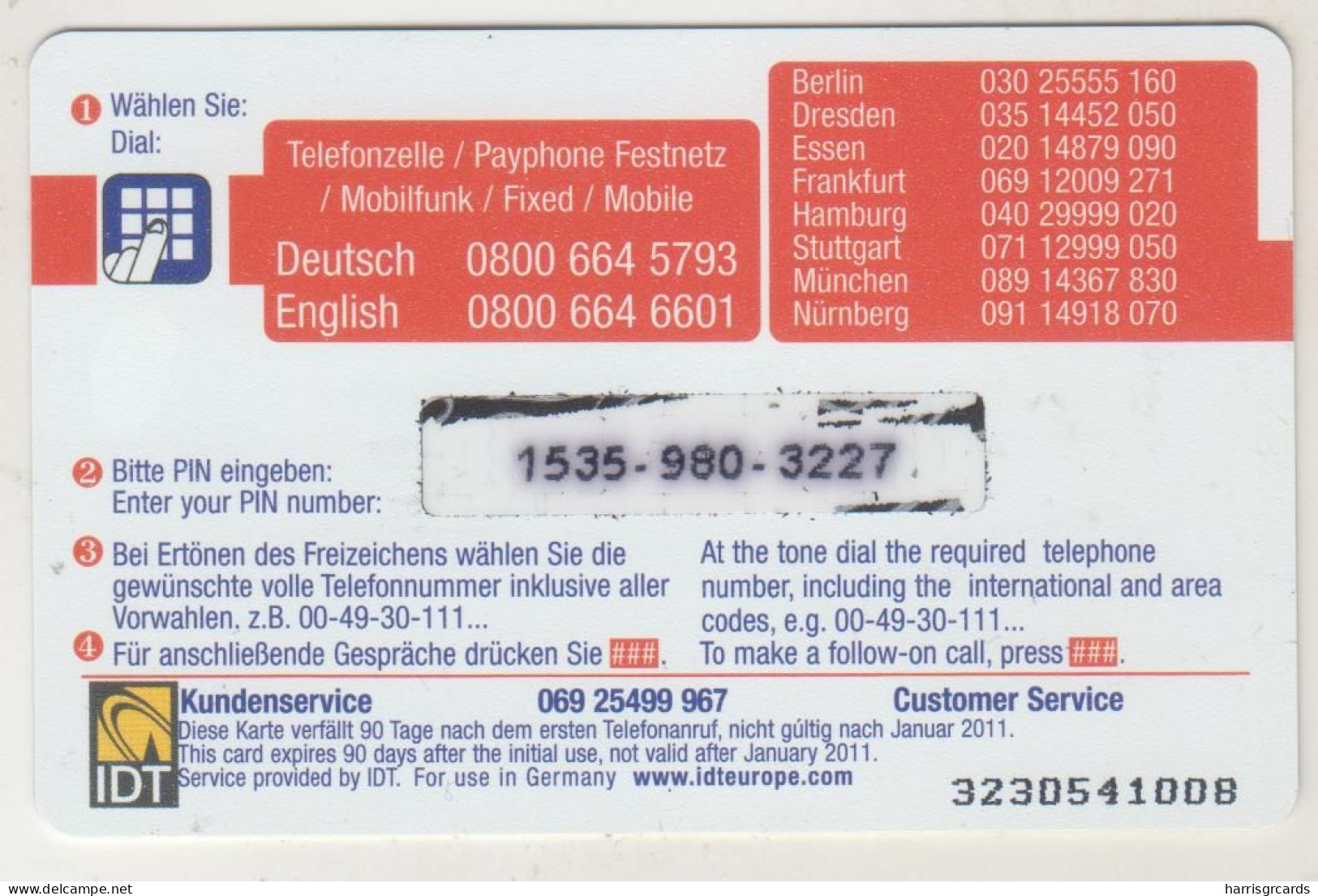 GERMANY - Hot Gold (Candles) (2.50€+1.50€) , Prepaid Card , Used - GSM, Voorafbetaald & Herlaadbare Kaarten