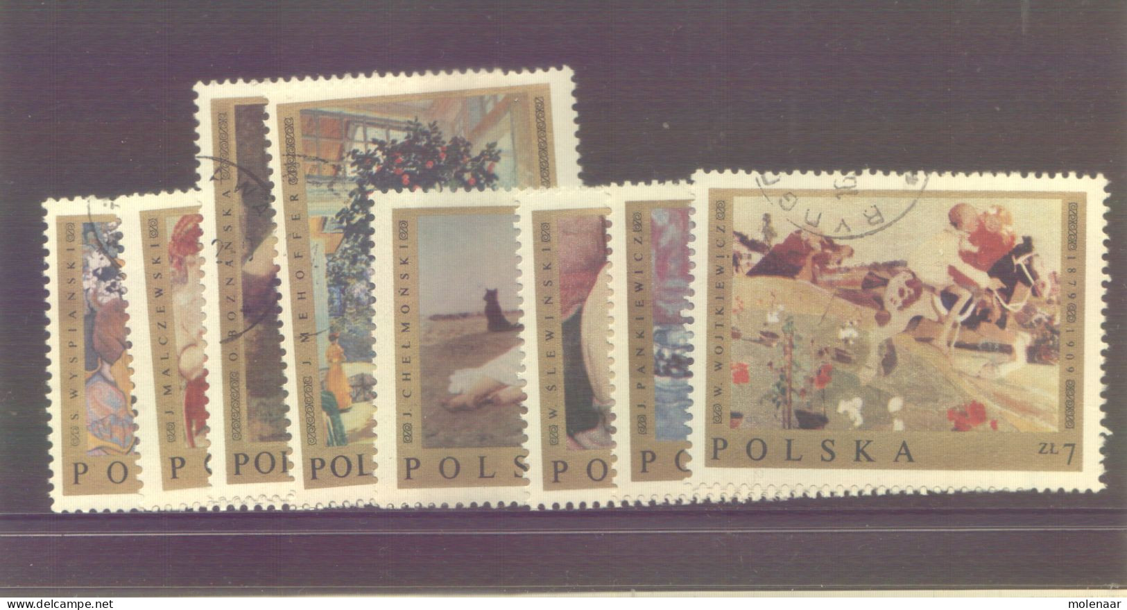 Postzegels > Europa > Polen > 1944-.... Republiek > 1961-70 > Gebruikt No. 1936-1943 (12032) - Oblitérés