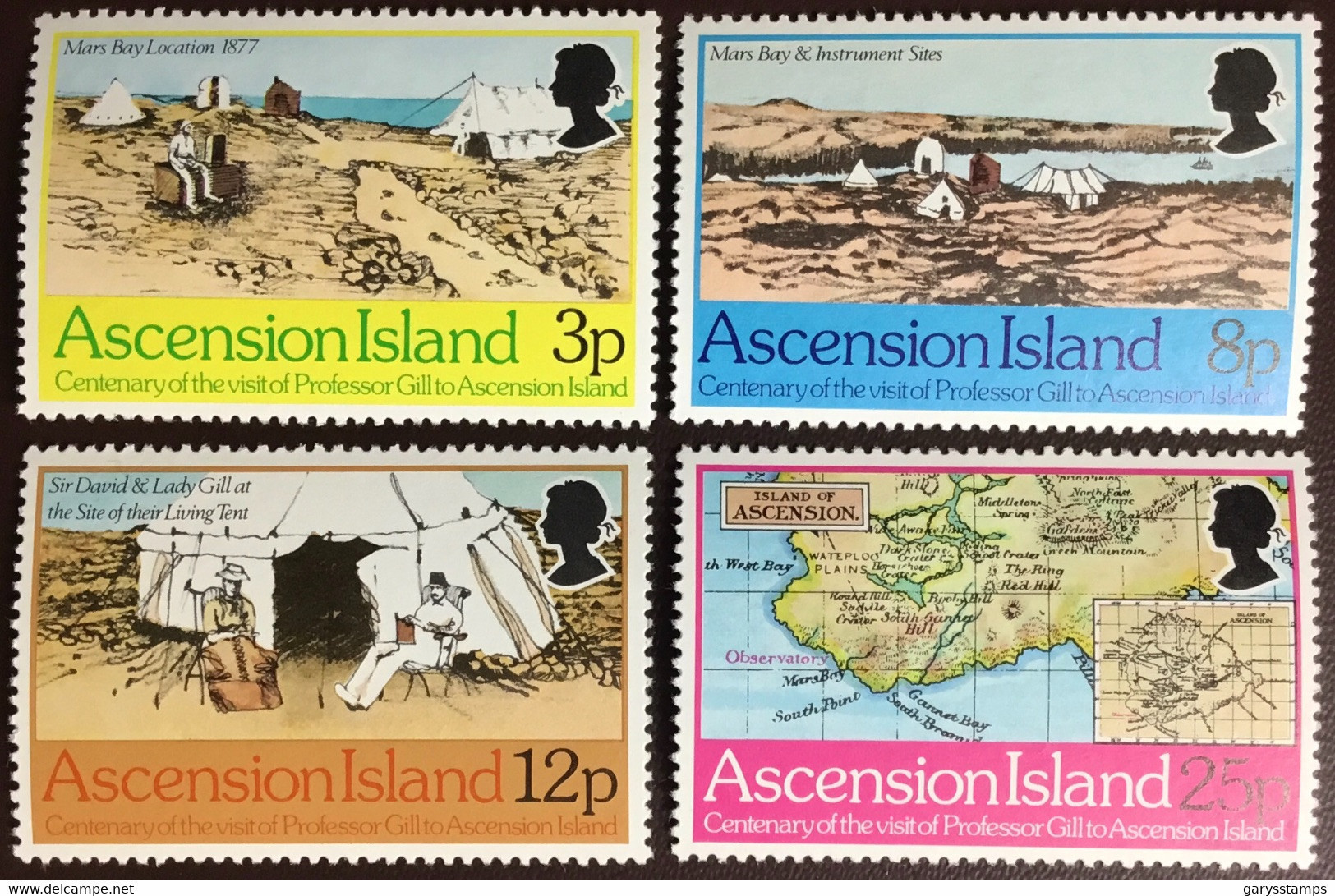 Ascension 1977 Professor Gill Centenary MNH - Ascension