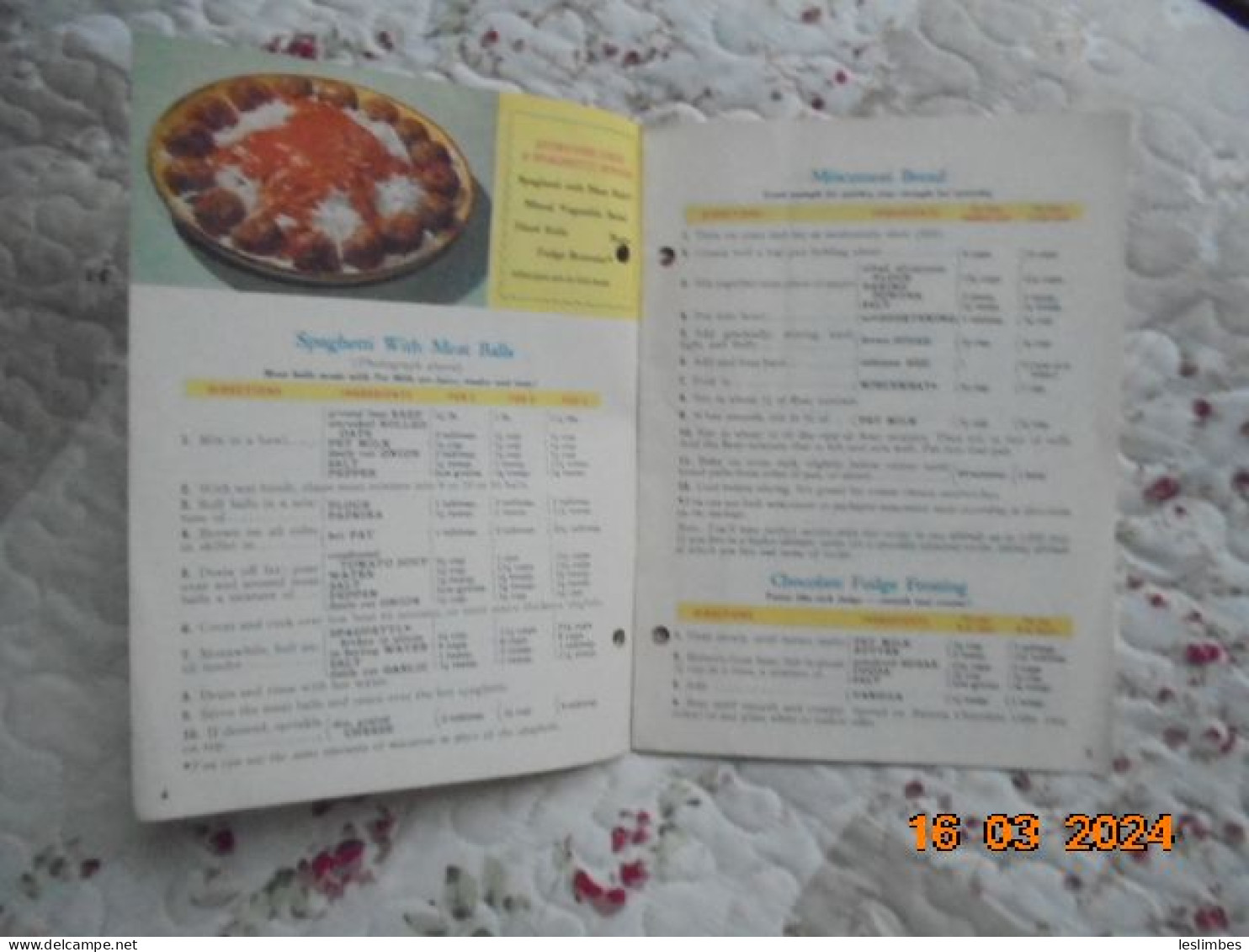 Money Saving Recipes For 2 Or 4 Or 6 - Mary Lee Taylor - Pet Milk Products Co. - Americana