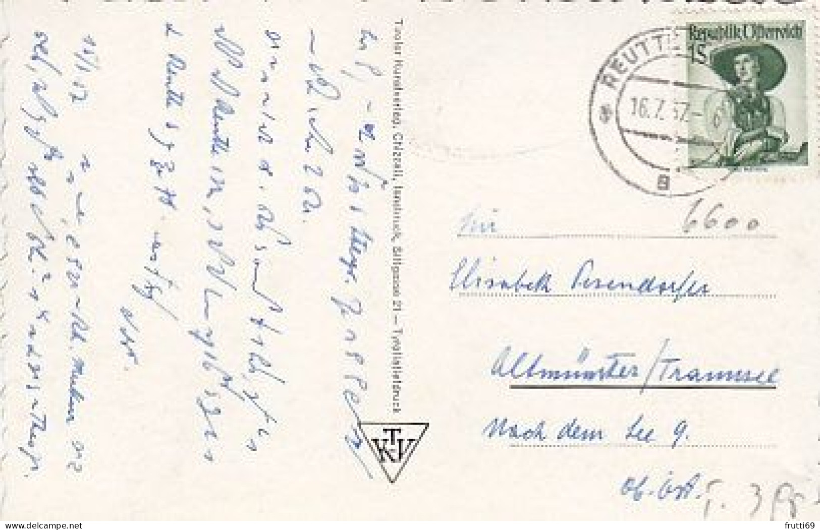 AK 209476 AUSTRIA - Reute I. Tirol Mit Lechtaler Alpen ... - Reutte