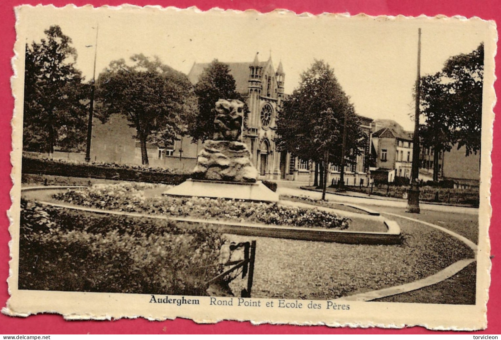 C.P. Auderghem = Rond Point Et  Ecole  Des  Pères - Auderghem - Oudergem