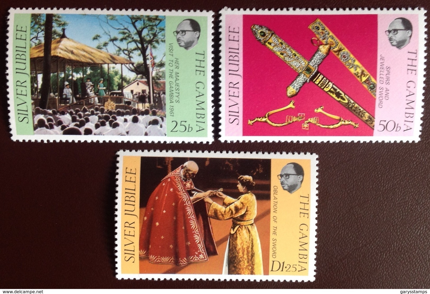 Gambia 1977 Silver Jubilee MNH - Gambie (1965-...)