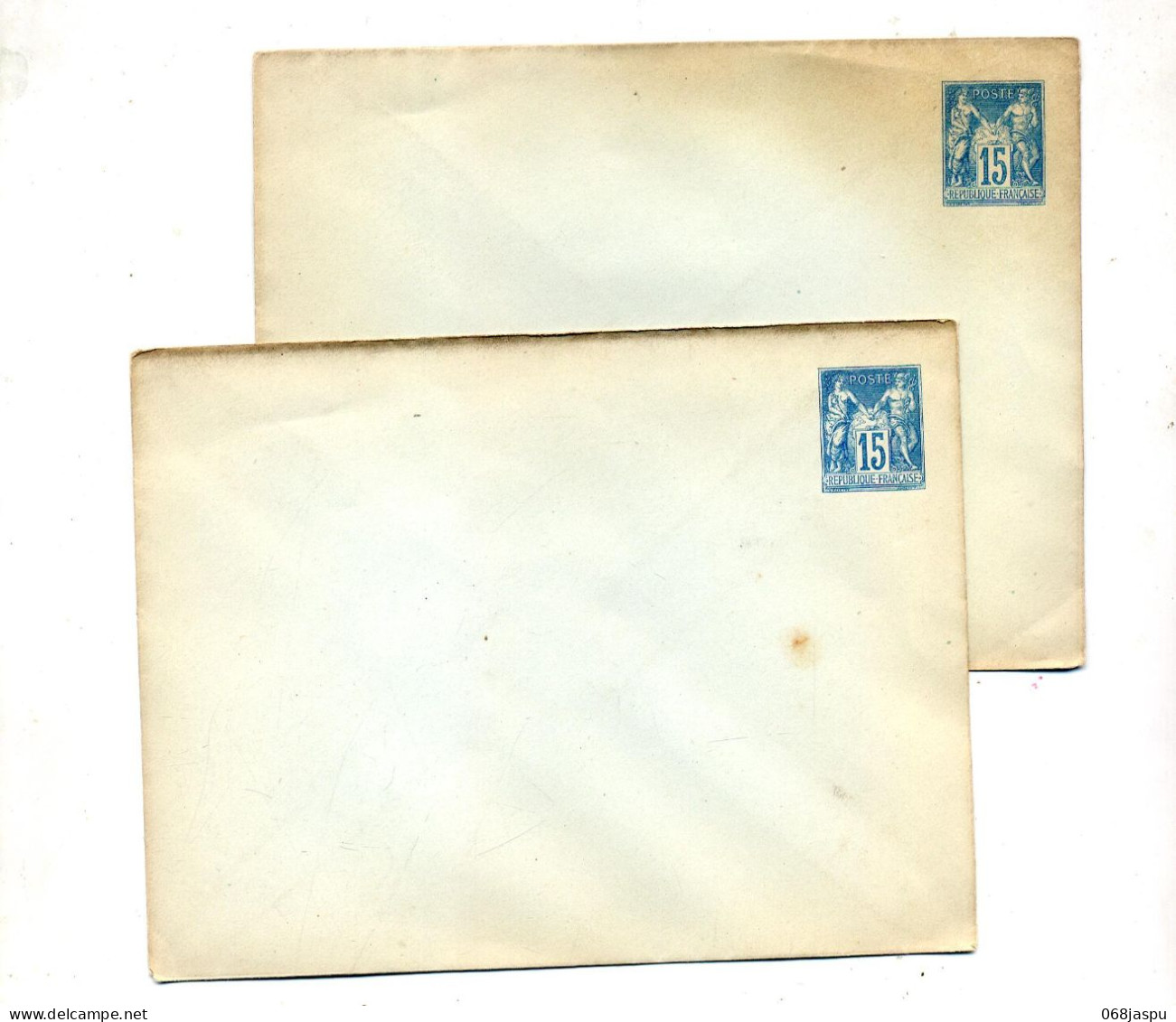 Lettre Entiere 15 C Sage - Standard Covers & Stamped On Demand (before 1995)